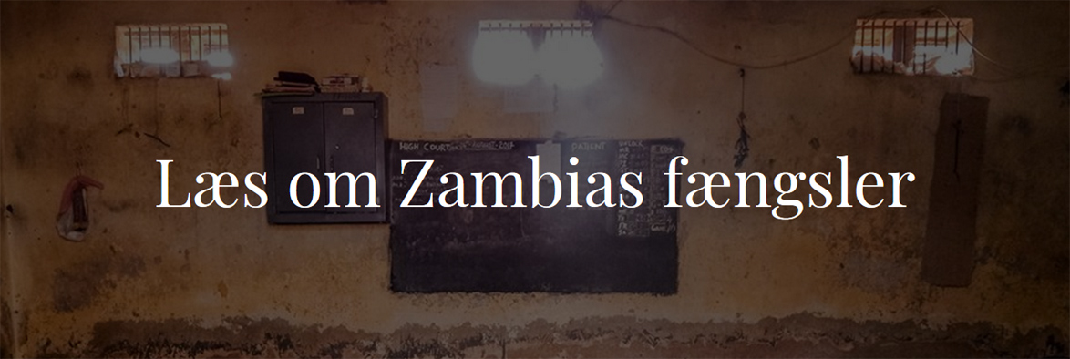 Zambian prisons are no worse than the average Sub Saharan African prison. In fact in some ways better, levels of torture being quite low. The current command of Zambia Correctional Service is known to be modern and supportive of outside help.